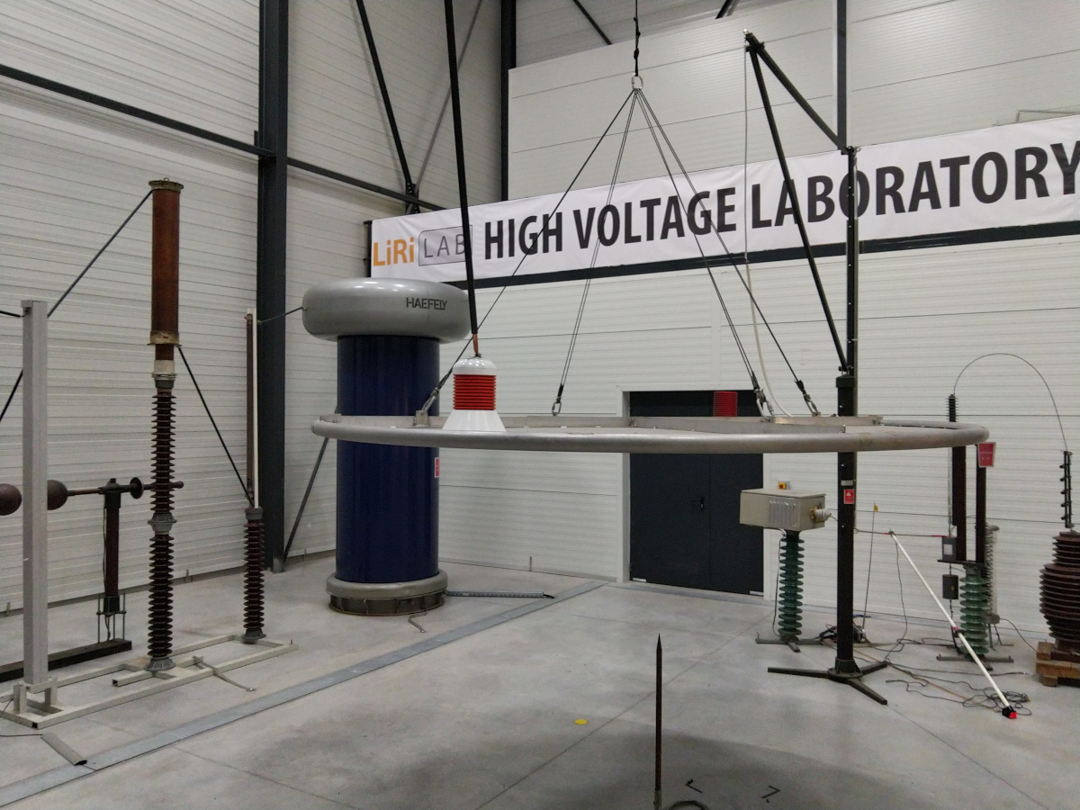 High Voltage Laboratory LiRi - lightning protection system test 